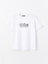 LC Waikiki Crew Neck Short Sleeve Printed Combed Cotton Men's T-shirt